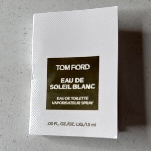 Tom Ford Soleil Blanc Eau de Parfum Sample Spray 1.5ml / 0.05oz Vial Card VOC